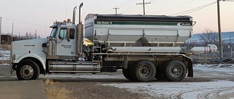 Tender Truck | Hauling Seed | Fertilizer | Dawson Creek